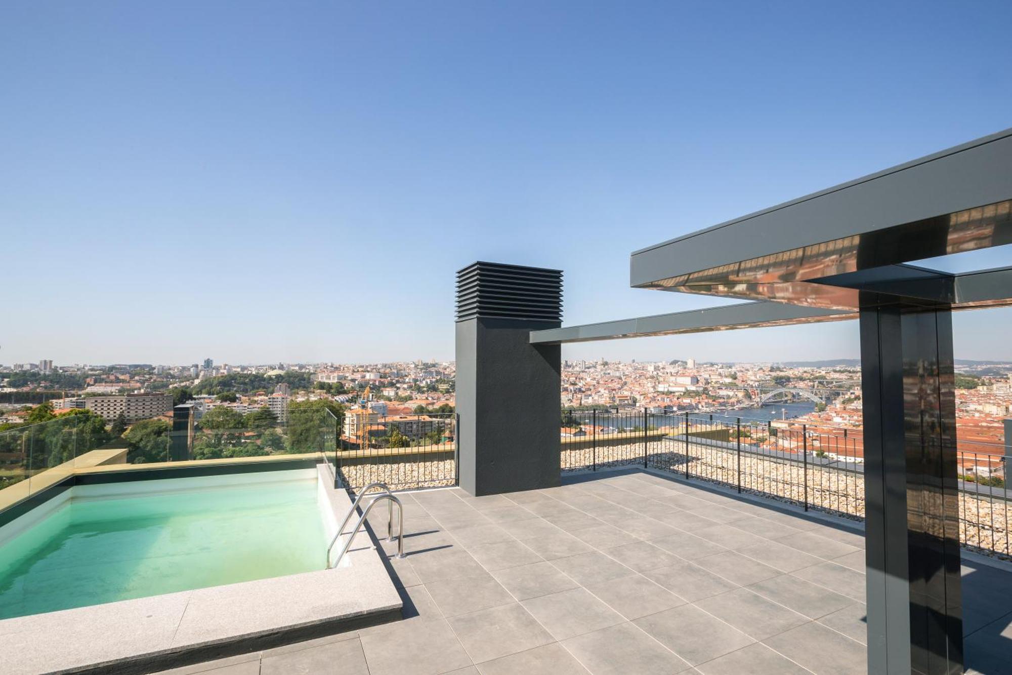 Brand New Luxurious Ap T2 - Amazing View- With Garage Apartment Vila Nova de Gaia Bagian luar foto